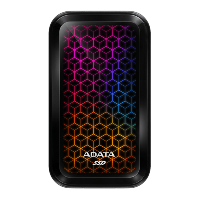 External SSD ADATA SE770G 512G U3.2 Type-C Read up:1000Mb/s, Write up:800Mb/s Black