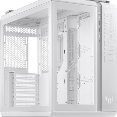 ASUS ATX GT502/WHT/TG 3xUSB3.2 TUF GAMING CASE TEMPERED GLASS WHITE