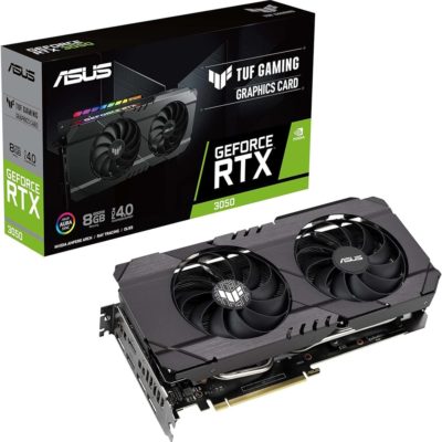 GEFORCE RTX3050 8GB GDDR6 128bit 1852Mhz 3xDP 1xHDMI ASUS DUAL-RTX3050-O8G