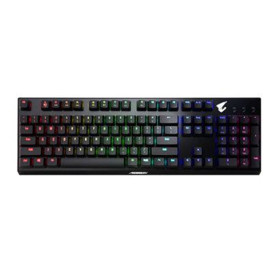 Keyboard AORUS K9 BLACK RGB LED MECHANICAL GAMING KEYBOARD USB US