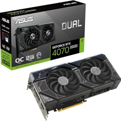 GEFORCE RTX4070 SUPER OC 12GB GDDR6X 192bit 2550Mhz 3xDP HDMI ASUS DUAL-RTX4070S-O12G-EVO