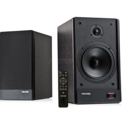 Microlab Speakers SOLO-26 w/REMOTE, Bluetooth, Optical  Toslink, Coaxial (10W + 55W)x2 RMS