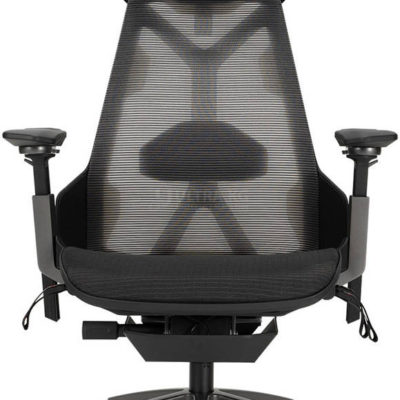 Gaming Chair ASUS SL400 ROG ROG Destrier Ergo BLACK 4D Armrest 75mm wheels breathable mesh