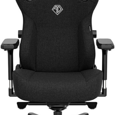 Gaming Chair AD12YDC-XL-01-B-CF AndaSeat Kaiser 3 XL BLACK 4D Armrest 65mm wheels Fabric