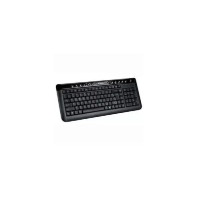 A4TECH  KL-40(K) X-SLIM MULTIMEDIA KEYBOARD USB BLACK US+KG/RUS