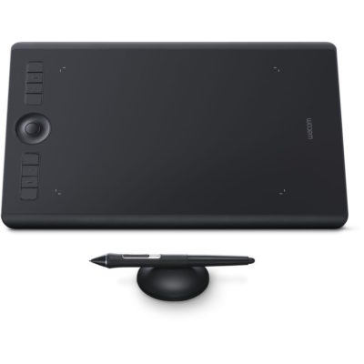 Цифровой графический планшет Wacom Intuos Pro Medium PTH660, A5, USB, Bluetooth, 8192 Pressure Levels, Black+Wacom Pro Pen 2 KP-504E