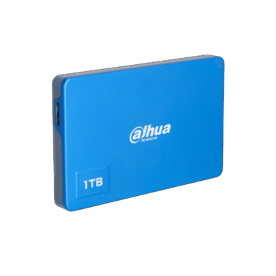 External HDD 2TB DAHUA DHI-eHDD-E10-2T Read up 140Mb/s, Write up 140Mb/s, blue