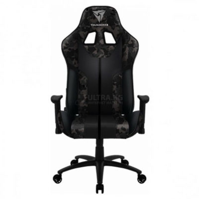 Gaming Chair ThunderX3 BC3 BLACK HAWK CAMO GRAY 65mm wheels PVC Leather