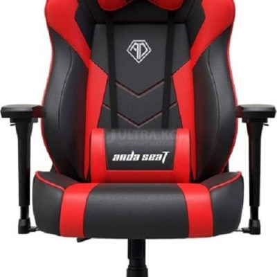 Gaming Chair AD19-01-BR-PV AndaSeat Dark Demon L BLACK&RED 4D Armrest 60mm wheels PVC Leather