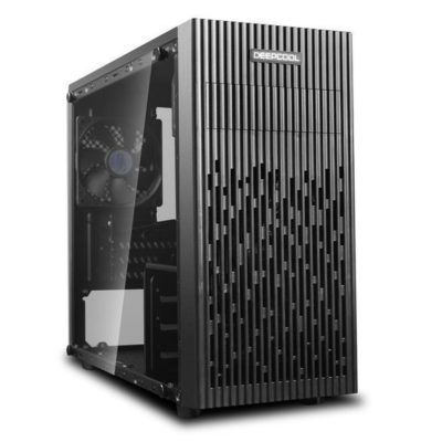 DEEPCOOL MATX MATREXX 30 w/o PSU 1*USB 3.0  Glass front panel Fully black