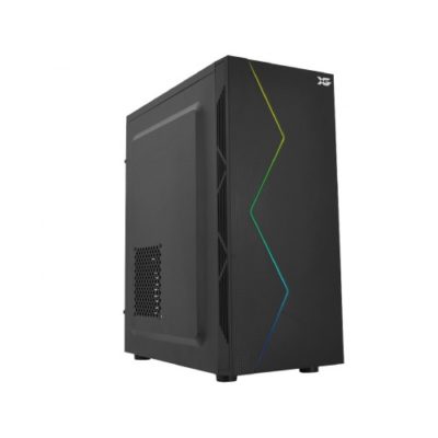 Компьютерный корпус X-Game Galaxy, ATX/Micro ATX, USB 2.0×2,HD-Audio+Mic, Высота процессорного кулера 145мм, Длина VGA до 270мм, 2*5.25″/2*3.5″/2*2.5″, Толщина 0.4мм, 340x180x410мм, Без Б/П, Черный