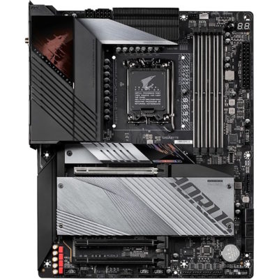 Мат.плата GIGABYTE Z690 AORUS ULTRA LGA1700, Z690, 4xDDR5, 1xPCI-Ex16 5.0, 2xPCI-Ex16 3.0, 6xSATA 6Gb/s, 4xM2, Raid 0,1,10,5, 2.5GbLAN, Wi-Fi 6E, BT 5.2, 1+1xUSB Type C 3.2 Gen2x2, 4xUSB 3.2 Gen2, 2+4xUSB 3.2 Gen1, 4+4xUSB 2.0, S/PDIF, DisplayPort, ATX