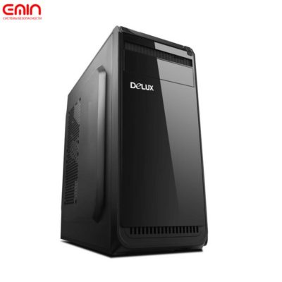 DELUX ATX DLC-DW601 400*176*410mm BLACK TAC 2.0  W/O PSU