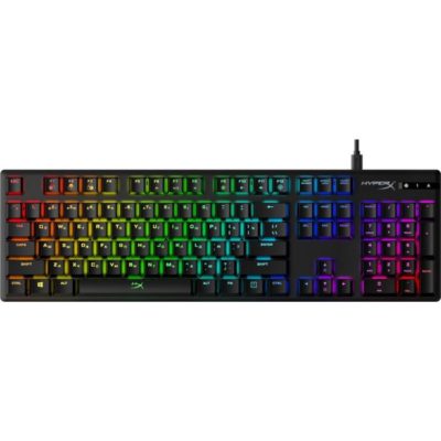 HyperX Alloy Origins 4P4F6AX#ACB (HX-KB6RDX-RU) Mechanical Gaming Keyboard, With Radiant RGB, RU