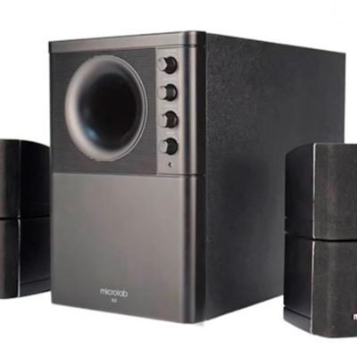 Microlab Subwoofer X2 2.1 BLACK 46W(13W*2 + 20W)