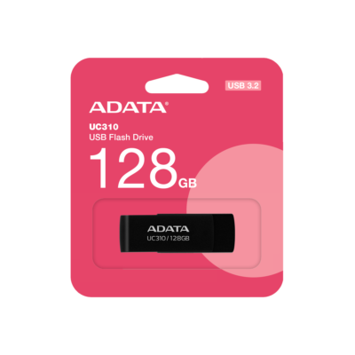 USB Flash ADATA 128GB UC310 USB 3.2 Gen1 Black