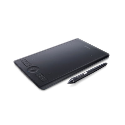 Графический планшет Wacom Intuos Pro Small EN/RU (PTH-460K0B), Разрешение 5080 lpi, Чувствительность к нажатию 2048, 6 программируемых клавиш, Размер 320,1×207,8×11,5 мм, Чёрный