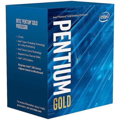 CPU Intel Pentium Gold G6405, LGA1200, 2 Cores/4Threads, 4.10GHz, 4MB Cache L3, Intel UHD 610, CometLake, TDP 58W, Tray