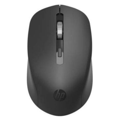 Мышь HP S1000 Plus Wireless Silent Mouse Black беспроводная, оптическая, технология бесшумного клика, USB, 1600 DPI, размеры (ДхШхВ) 104х61х34 мм, Черный