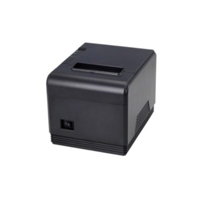 Xprinter XP-Q200 80mm direct thermal Receipt printer USB+LAN, Black, 300mm/s, EU plug