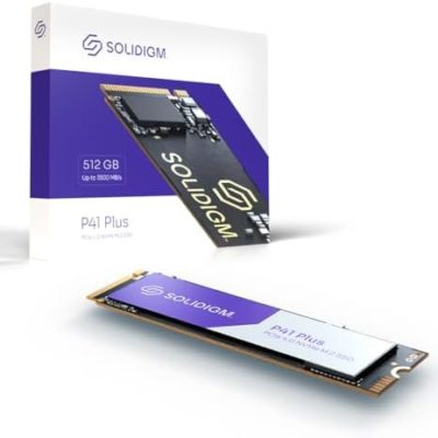 SOLIDIGM P41PL 512GB PCIe NVMe Gen4x4, M.2 2230, 3D-NAND, Read/Write up to 3500/1625MB/s, IOPS 4K Read/Write 390K/540K, [SSDPFPNU512GZ] OEM