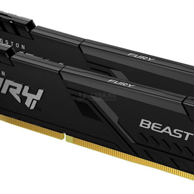 Оперативная память DDR4 32GB (2x16GB) PC-25600 (3200MHz) KINGSTON XMP FURY RENEGADE BLACK [KF432C16RB12K2/32]