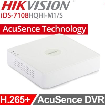 HDVR HIKVISION iDS-7108HQHI-M1/S(E) (8channel/4MP,8+4 IP/6MP,1HDD upto 10TB,H.265,AOC)