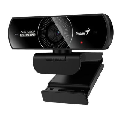 Вебкамера Genius FaceCam 2000X, USB, 1920×1080, 2.0Mpx, Микрофон, Крепление: зажим, Кабель 1.5 метра, Чёрный