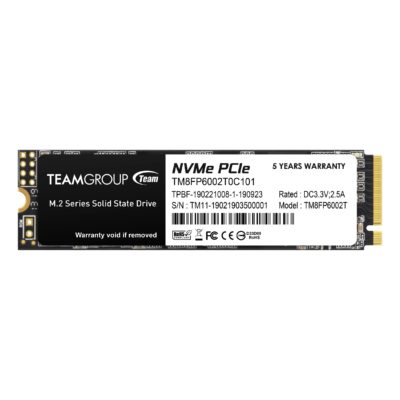 Team Group MP33 2TB M.2 2280 PCIe NVMe Gen3x4, 3D NAND TLC, RW Speed up to 1800/1500 MB/s, [TM8FP6002T0C101]