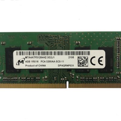 SODIMM DDR4 4GB PC-25600 (3200MHz) MICRON