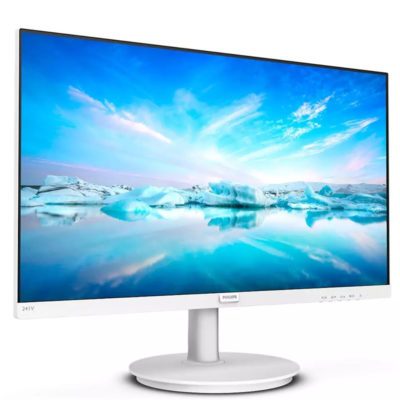 PHILIPS 23,8″ 241V8W IPS 1920×1080 178/178 10000000:1 250kd/m2 4ms VGA, HDMI WHITE