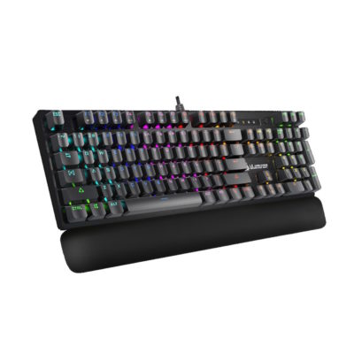 A4TECH BLOODY B825R LIGHT STRIKE RGB GAMING MECHANICAL RED SWITCH KEYBOARD USB US+RUSSIAN