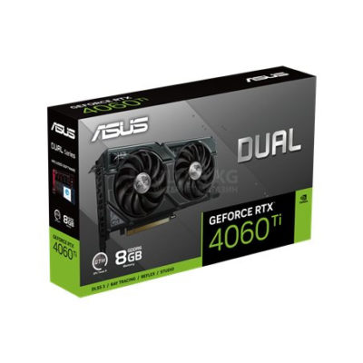 Видеокарта RTX 4060Ti ASUS PROART-RTX4060TI-O16G GeForce RTX 4060Ti OC Edition 16GB GDDR6, Engine clock 2685MHz, Memory clock 18000MHz, 128Bit, 3xDP, HDMI