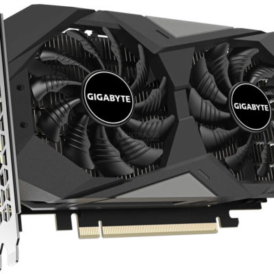 Видеокарта RTX 3050 GIGABYTE GeForce RTX 3050 WINDFORCE OC 6GB GDDR6, Engine clock 1477MHz, Memory clock 14000MHz, 96Bit, 2xDP, 2xHDMI [GV-N3050WF2OC-6GD]