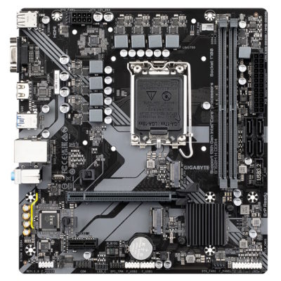 MB LGA1700 GIGABYTE B760M DS3H,4xDDR5,12xUSB,4xSATAIII,mATX,PCIe16x, 2PCIe1x,VGA HDMI,DP