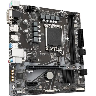 MB LGA1700 GIGABYTE H610M H DDR4,2xDDR4,12xUSB,4xSATAIII,mATX,M.2,PCIe16x, PCIe1x, HDMI,VGA