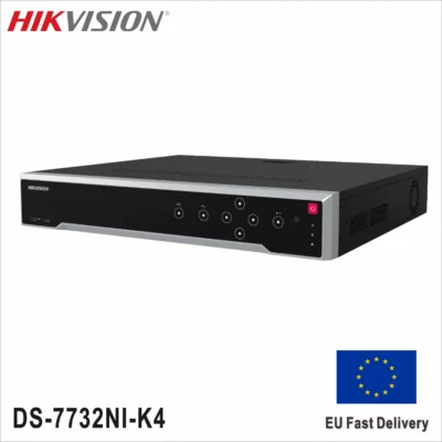 NVR HIKVISION DS-7732NI-K4(STD)(256mbps,32 IP,2ch/8MP,8ch/1080P,4HDD upto 10TB,H.265)