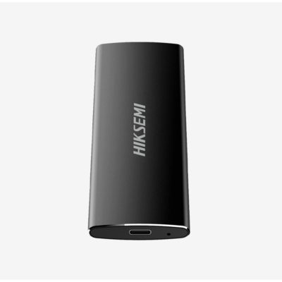 External SSD HIKSEMI HS-ESSD-T200N 512GB USB 3.0 + Type C, Read Up 450Mb/s, Write Up 400Mb/s, Black