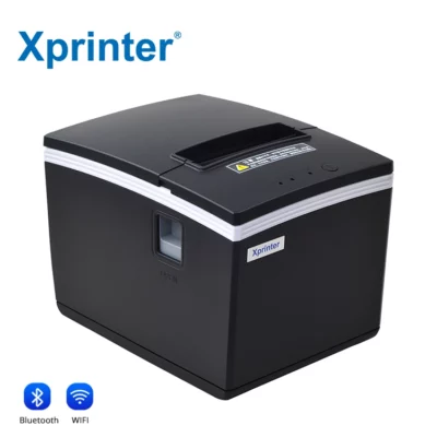 Xprinter XP-E200L 80mm direct thermal Receipt printer USB+LAN, Black, 230mm/s, EU plug