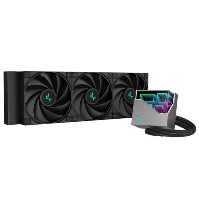 Liquid Cooler DeepCool LT720 Black 3x120mm Fan A-RGB LED LGA1700/1200/115X AMD AM4/AM5