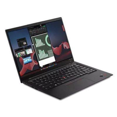 Lenovo ThinkPad X1 CARBON Gen 11 (21HM002DUS) Intel Core i7-1355U (10 ядер/12 потоков, up to 5.00Ghz), 14″ WUXGA (1920 x 1200) IPS 400 nits, 16GB LPDDR5-6400Mhz, 512GB SSD PCIe NVMe M.2, Intel Iris Xe Graphics, Wi-Fi 6, BT5.1, USB Type-C, Thunderbolt 4, Webcam 1080P FHD IR Hybrid with Privacy Shutter, Fingerprint Reader (Сканер отпечатка пальцев), Backlight Chiclet Keyboard, Kensington Nano Security Slot, Eng-Rus, BLACK + Windows 11 Pro 64