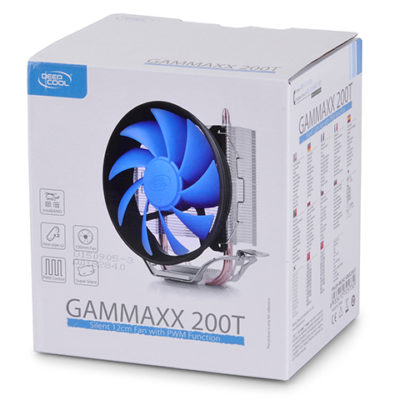 Cooler CPU DEEPCOOL GAMMAX-200T LGA1156/1155/1151 120x25mm,2HP