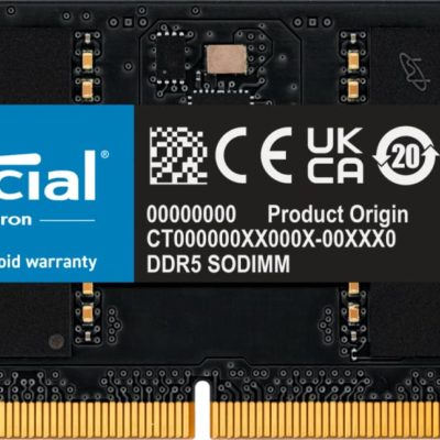 SODIMM DDR5 16GB PC-44800 (5600MHz) Crucial (CT16G56C46S5)