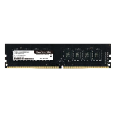 DIMM DDR4 16GB PC4-25600 (3200MHz) TEAM Elite (TED416G3200C2201)