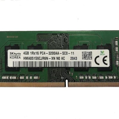 SODIMM DDR4 4GB PC4-25600 (3200MHz) Hynix