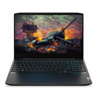 Lenovo IdeaPad Gaming 3 15ACH6 AMD Ryzen 5 5500H (up to 4.2 Ghz), 15.6″ LED FULL HD IPS 300nits (1920 x 1080) 144Hz, 8GB DDR4-3200Mhz, 512GB SSD PCIe NVMe M.2, NVIDIA GeForce RTX 2050 4GB GDDR6, WiFi 6, BT 5.1, USB Type-C, HD 720p Camera with privacy shutter, LAN, RJ45, Nahimic Audio, Backlight Chiclet Keyboard (White), Eng-Rus, DOS, SHADOW BLACK