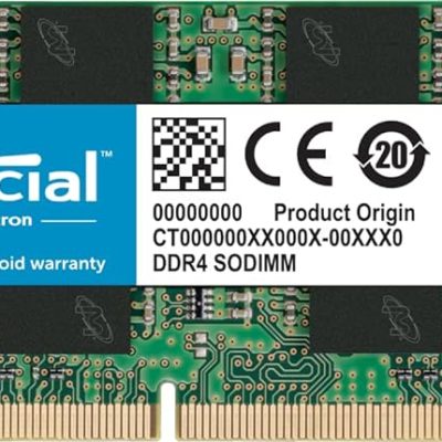 SODIMM DDR4 8GB PC-25600 (3200MHz) Crucial Basics (CT8G4SFRA32A)