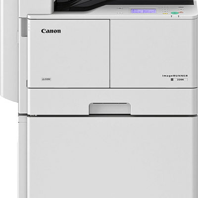 Canon imageRUNNER 2206N Printer-copier-scaner, A3, 512Mb, лазерный, 22 стр/мин (ч/б А4), 11 стр/мин (ч/б А3), печать 600×600 dpi, скан. 600×600 dpi, Wi-Fi, Ethernet (RJ-45), USB 2.0, (Тонер-картридж не входит в комплект)