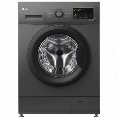 Стиральная машина LG F2J3HS8J 7кг Black/ Black Glass