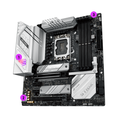 M/B LGA1700 ASUS ROG STRIX B760-G GAMING WIFI/4xDDR5/1xPCIe5.0/1xPCIe4.0/2xM.2/4xSATA/4xUSB2.0/3xUSB3.2/2xUSB Type-C/Intel® WiFi 6E Module/DP+2xHDMI/mATX/Aura-RGB